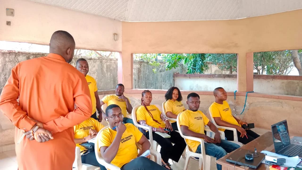 Skills training session